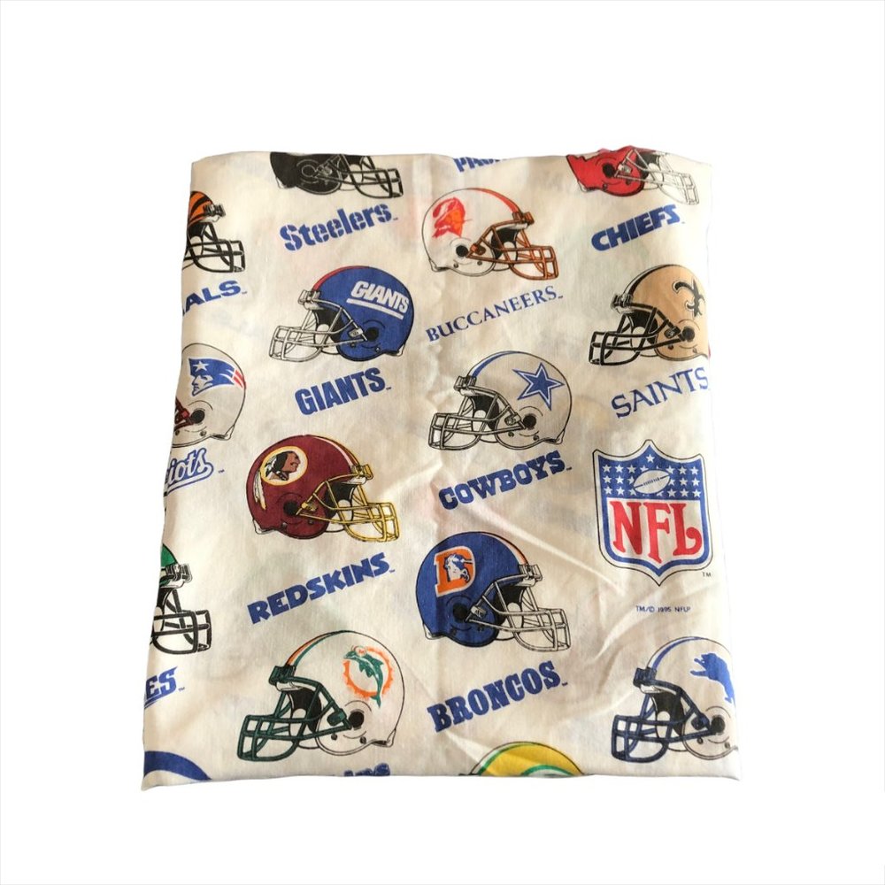 Vintage NFL Twin Bed Sheet